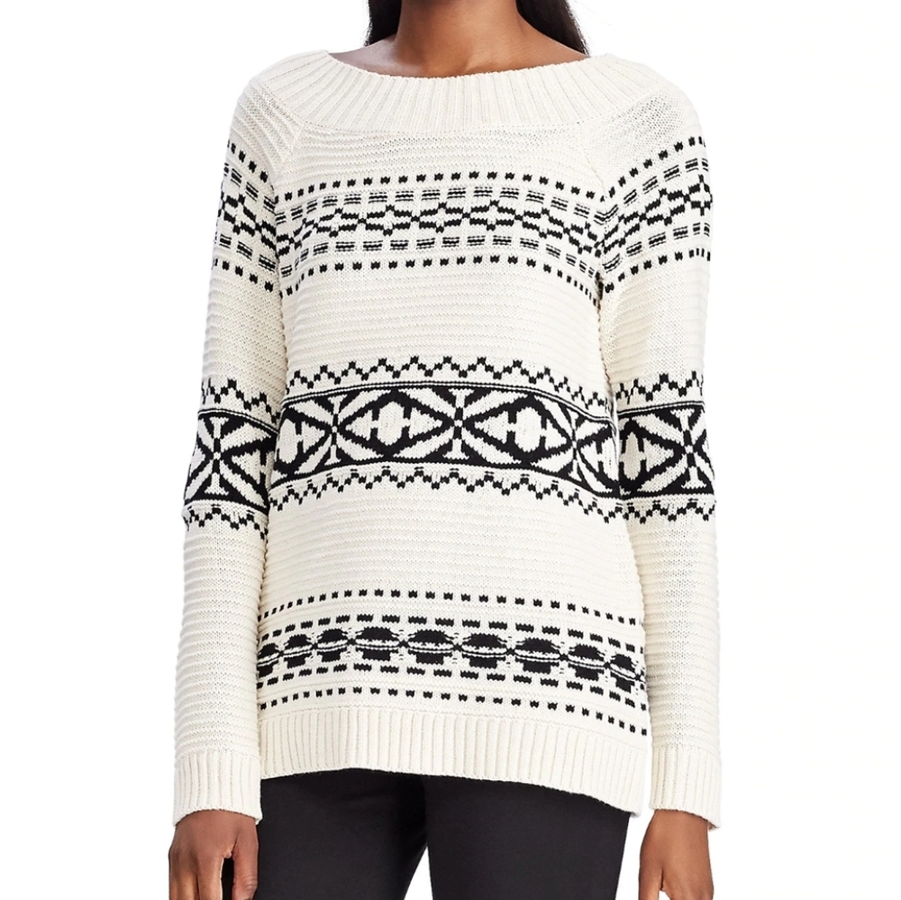 Chaps Fair Isle sweater M